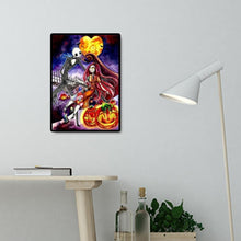 Charger l&#39;image dans la galerie, Halloween animé - diamant rond complet - 30x40cm
