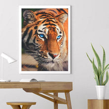 Charger l&#39;image dans la galerie, Tigre - diamant rond complet - 30x40cm
