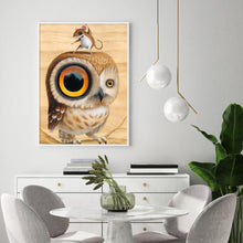 Charger l&#39;image dans la galerie, Oiseau - diamant rond complet - 30x40cm
