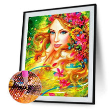 Charger l&#39;image dans la galerie, Beauté - diamant rond complet - 30x40cm
