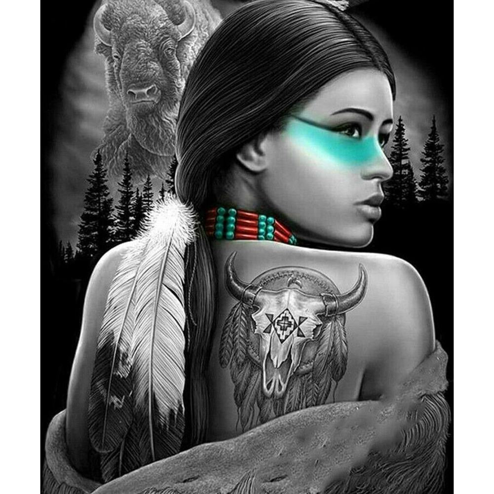 Beauté - diamant rond complet - 30x40cm