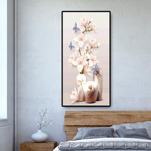 Charger l&#39;image dans la galerie, 45x85cm vase mangnolia - diamant rond complet - 45x85cm
