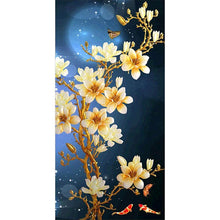 Charger l&#39;image dans la galerie, 45x85cm prunier - diamant rond complet - 45x85cm
