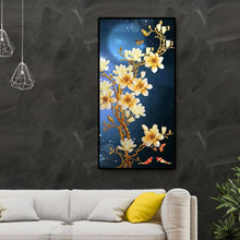 Charger l&#39;image dans la galerie, 45x85cm prunier - diamant rond complet - 45x85cm
