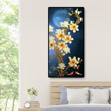Charger l&#39;image dans la galerie, 45x85cm prunier - diamant rond complet - 45x85cm
