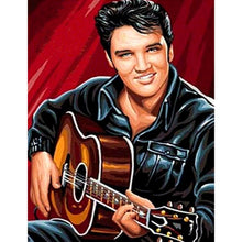 Charger l&#39;image dans la galerie, Elvis chanteur - diamant rond complet - 40x50cm
