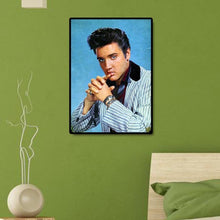Charger l&#39;image dans la galerie, Portrait d’Elvis - diamant rond complet - 30x40cm
