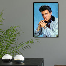 Charger l&#39;image dans la galerie, Portrait d’Elvis - diamant rond complet - 30x40cm
