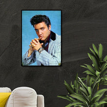 Charger l&#39;image dans la galerie, Portrait d’Elvis - diamant rond complet - 30x40cm
