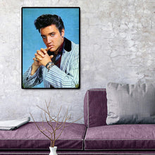 Charger l&#39;image dans la galerie, Portrait d’Elvis - diamant rond complet - 30x40cm
