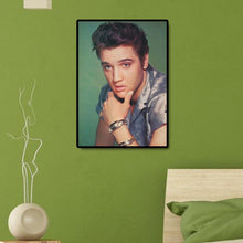 Charger l&#39;image dans la galerie, Portrait d’Elvis - diamant rond complet - 30x40cm
