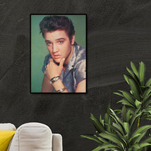 Charger l&#39;image dans la galerie, Portrait d’Elvis - diamant rond complet - 30x40cm
