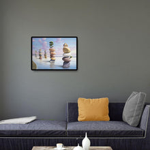 Charger l&#39;image dans la galerie, Pilier en pierre - diamant rond complet - 40x30cm
