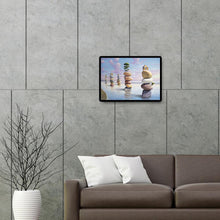 Charger l&#39;image dans la galerie, Pilier en pierre - diamant rond complet - 40x30cm
