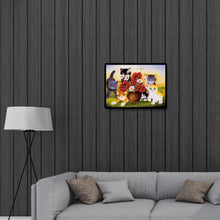 Charger l&#39;image dans la galerie, Fleurs chat - diamant rond complet - 40x30cm
