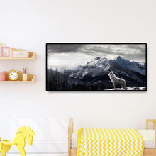 Charger l&#39;image dans la galerie, Paysage de montagne - diamant rond complet - 80x40cm
