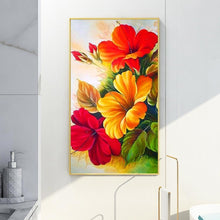 Charger l&#39;image dans la galerie, Morning glory femmes - diamant rond complet - 45x85cm
