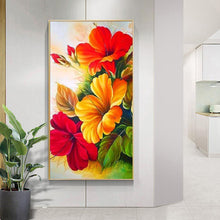 Charger l&#39;image dans la galerie, Morning glory femmes - diamant rond complet - 45x85cm
