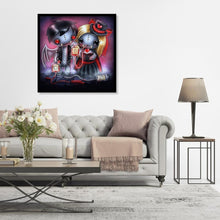 Charger l&#39;image dans la galerie, Personnages de dessin animé - diamant rond complet - 40x40cm
