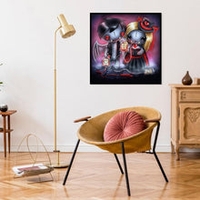 Charger l&#39;image dans la galerie, Personnages de dessin animé - diamant rond complet - 40x40cm
