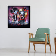 Charger l&#39;image dans la galerie, Personnages de dessin animé - diamant rond complet - 40x40cm
