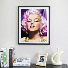 Charger l&#39;image dans la galerie, Marilyn monroe - diamant rond complet - 30x40cm
