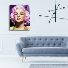 Charger l&#39;image dans la galerie, Marilyn monroe - diamant rond complet - 30x40cm
