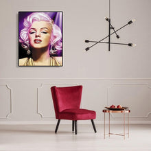 Charger l&#39;image dans la galerie, Marilyn monroe - diamant rond complet - 30x40cm

