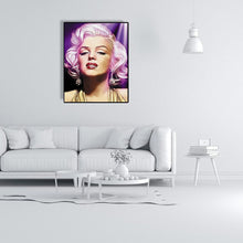 Charger l&#39;image dans la galerie, Marilyn monroe - diamant rond complet - 30x40cm

