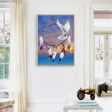 Charger l&#39;image dans la galerie, Pigeon - diamant rond complet - 30x40cm
