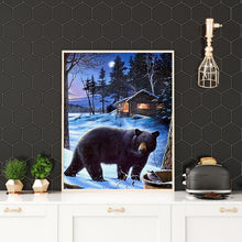 Charger l&#39;image dans la galerie, Ours - diamant rond complet - 30x40cm
