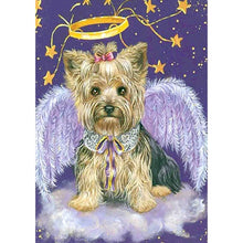 Charger l&#39;image dans la galerie, Chien - diamant rond complet - 30x40cm
