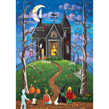 Charger l&#39;image dans la galerie, Halloween - diamant rond complet - 30x40cm
