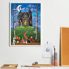 Charger l&#39;image dans la galerie, Halloween - diamant rond complet - 30x40cm
