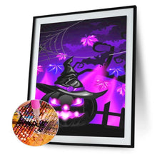 Charger l&#39;image dans la galerie, Halloween - diamant rond complet - 30x40cm
