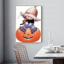 Charger l&#39;image dans la galerie, Halloween - diamant rond complet - 30x40cm
