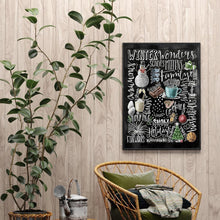 Charger l&#39;image dans la galerie, Tableau noir - diamant rond complet - 30x40cm
