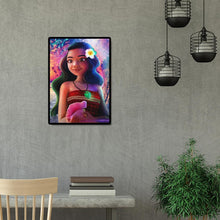 Charger l&#39;image dans la galerie, Big eyes girl - diamant rond complet - 30x40cm
