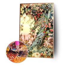 Charger l&#39;image dans la galerie, Arbres - diamant rond complet - 30x40cm
