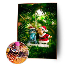 Charger l&#39;image dans la galerie, Amitié artisanale - diamant rond complet - 30x40cm
