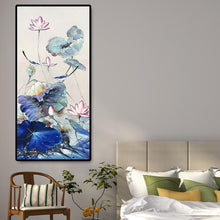 Charger l&#39;image dans la galerie, Lotusation - diamant rond complet - 50x100cm
