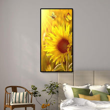 Charger l&#39;image dans la galerie, Tournesol - diamant rond complet - 45x85cm
