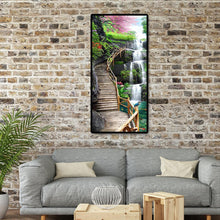Charger l&#39;image dans la galerie, Chevalet de chute d’eau - diamant rond complet -
