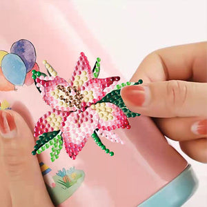 4pcs 5D DIY Diamant Peinture Autocollants