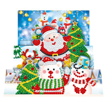 Charger l&#39;image dans la galerie, 8pcs/Set-Christmas-Diamond Cartes de voeux
