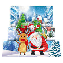 Charger l&#39;image dans la galerie, 8pcs/Set-Christmas-Diamond Cartes de voeux
