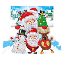 Charger l&#39;image dans la galerie, 8pcs/Set-Christmas-Diamond Cartes de voeux
