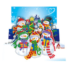 Charger l&#39;image dans la galerie, 8pcs/Set-Christmas-Diamond Cartes de voeux
