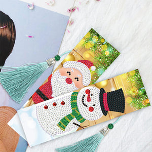 4pcs Noël-DIY Diamond Painting signet