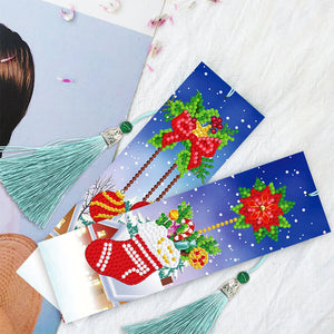 4pcs Noël-DIY Diamond Painting signet
